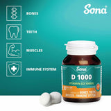Sona D 1000 Vitamin D3 1000iu 30 Tablets