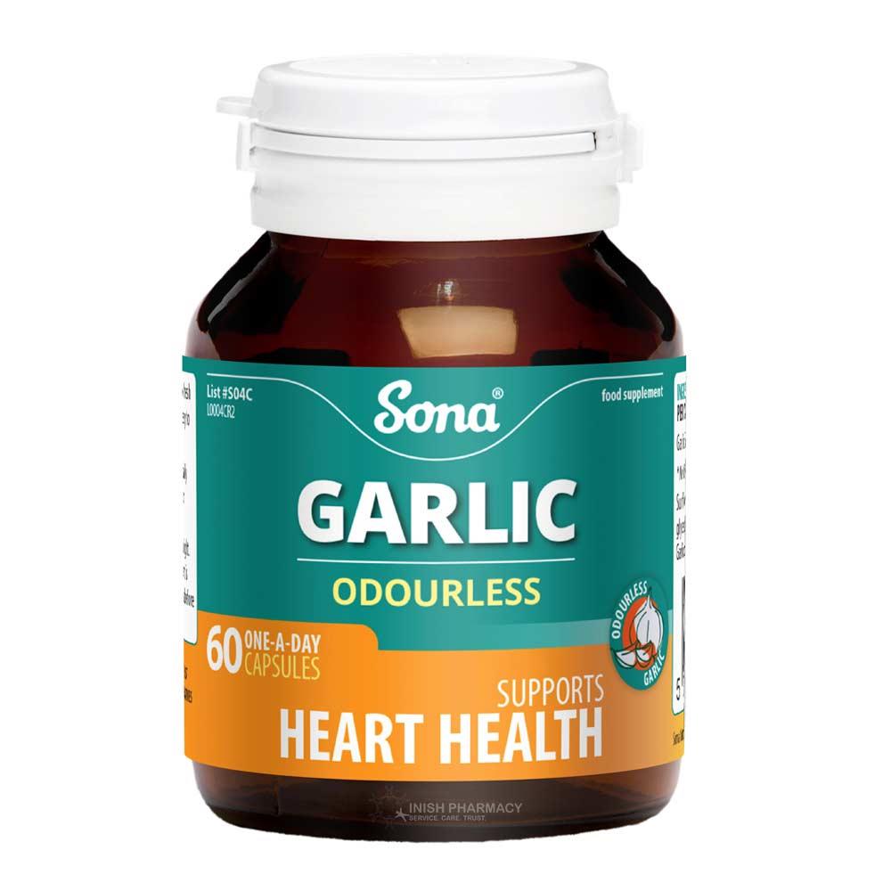 Sona Odourless Garlic 60 Capsules