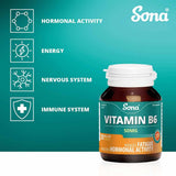 Sona Vitamin B6 50mg One A Day 60 Tablets
