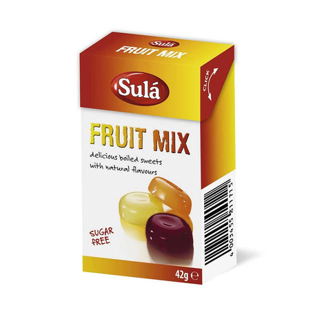 Sula Fruit Mix Sugar Free Sweets 42g – for sore throat