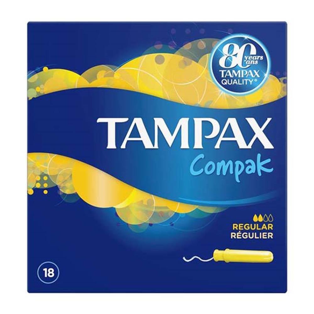Tampax Compak Regular 18 Pack