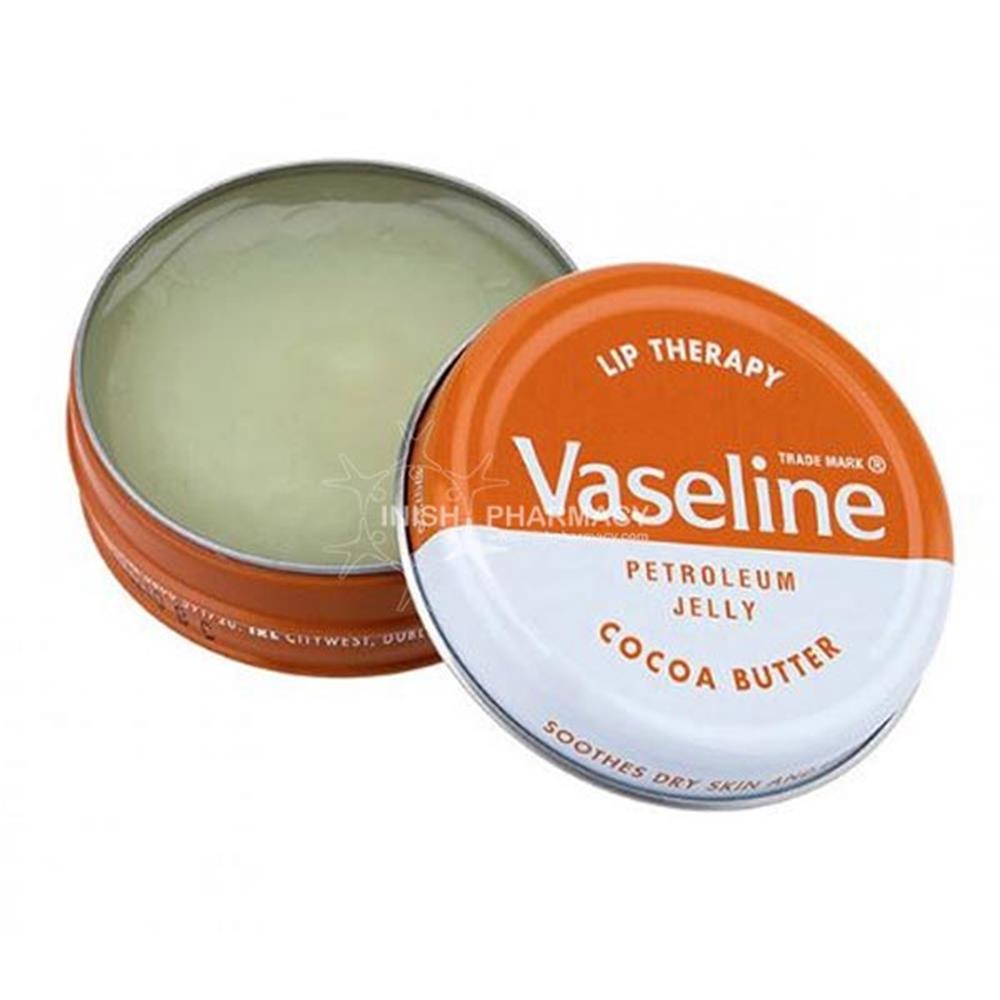 Vaseline Lip Therapy Cocoa Butter Tin 20g