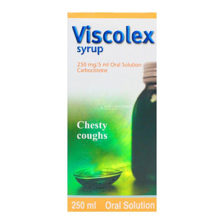 Viscolex Syrup 250ml – soothes and relieves persistent coughs
