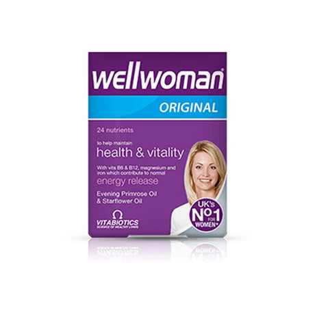 Vitabiotics Wellwoman Original Caps 30 Pack – a daily multivitamin tailored for women's health