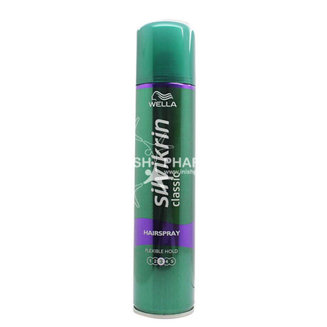 Wella Silvikrin Hairspray Flexible Hold 250ml – for versatile, long-lasting hair styling