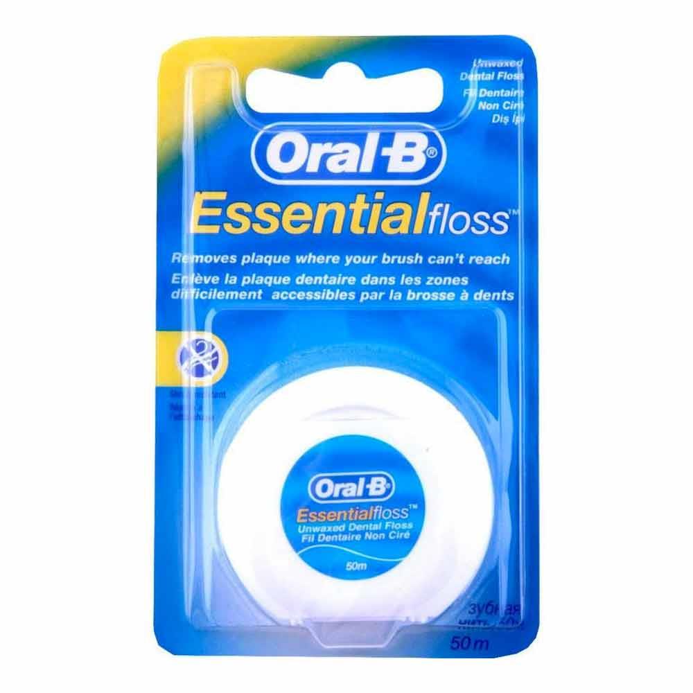 Oral B Essential Unwaxed Dental Floss