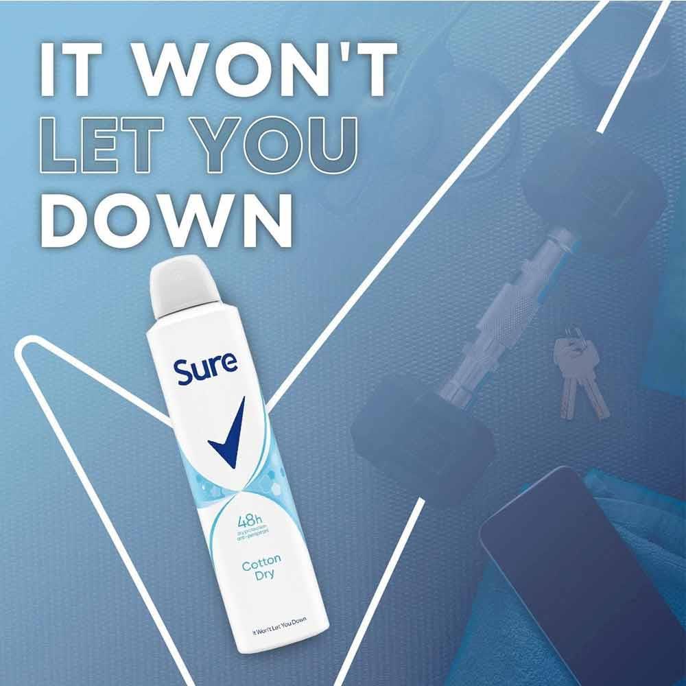 Sure Cotton Dry 48hr Anti-Perspirant 150ml
