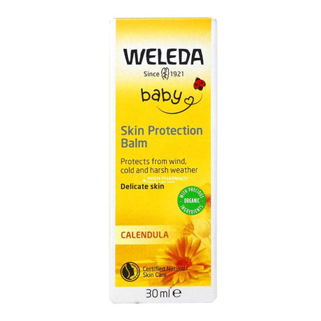 Weleda Baby Calendula Weather Protection Cream 30ml – a gentle, skin-safe essential for baby care