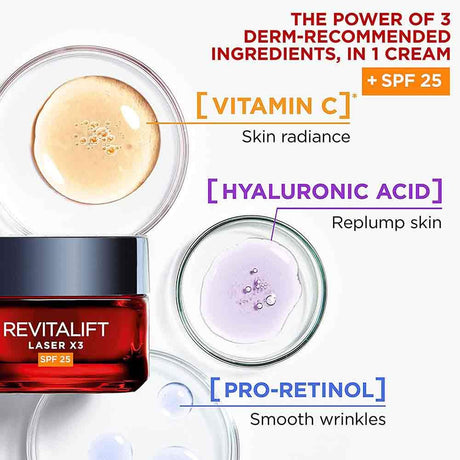L'Oreal Paris Revitalift Laser Renew Anti-Ageing Day Cream SPF25 50ml