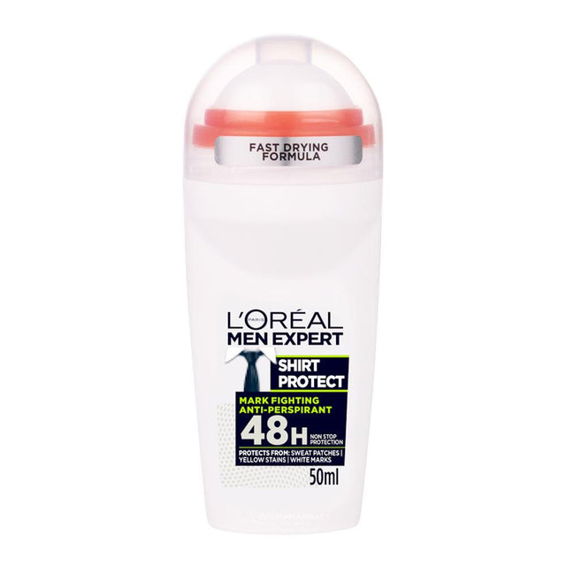 L'Oreal Men Expert Shirt Protect Anti-Perspirant Roll-On 50ml by L'Oréal