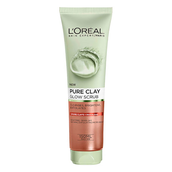 L'Oreal Pure Clay Glow Scrub 150ml