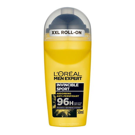L'Oreal Men Expert Invincible Sport Anti-Perspirant Roll-On 50ml by L'Oréal