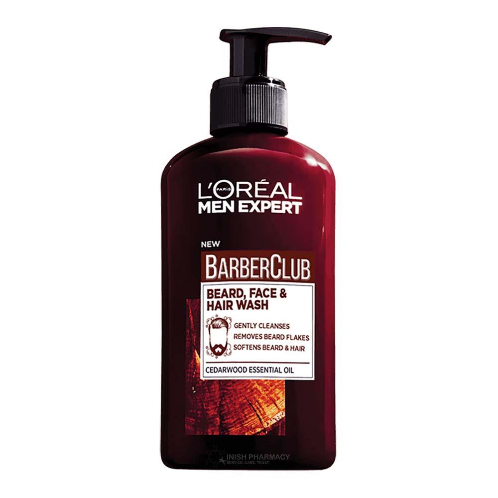 L'Oreal Men Expert Barber Club Beard Face & Hair Wash 200ml