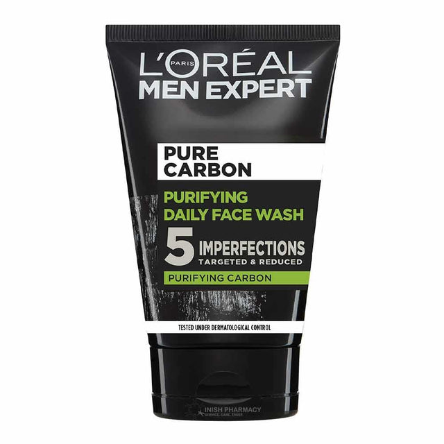 L'Oreal Men Expert Pure Carbon Purifying Face Wash 100ml by L'Oréal