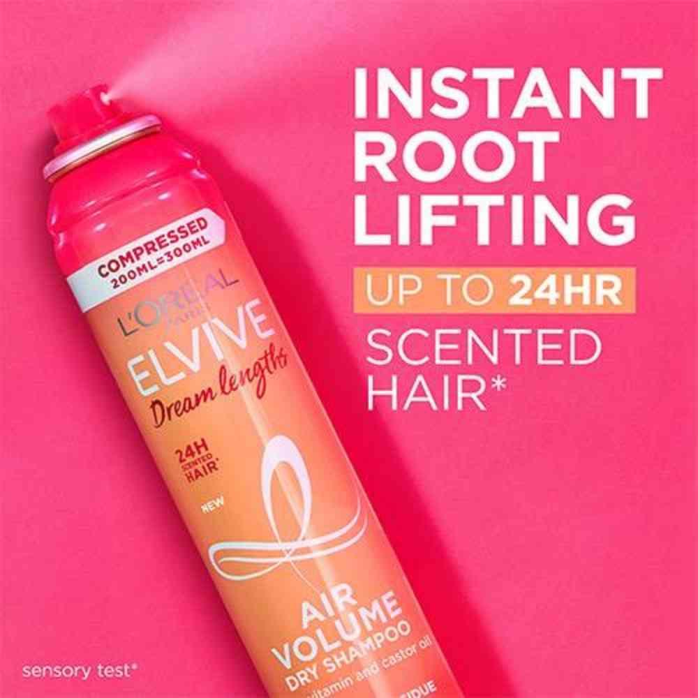 L'Oreal Elvive Dream Lengths Air Volume Dry Shampoo 200ml
