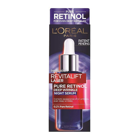 L'Oreal Paris Revitalift Laser Pure Retinol Deep Wrinkle Night Serum 30ml by L'Oréal