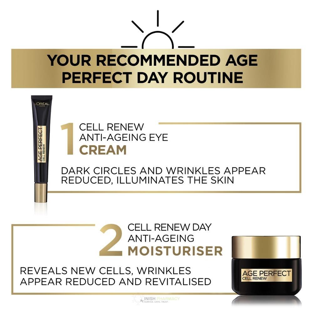 L'Oreal Paris Age Perfect Cell Renew Day Cream SPF 30 50ml