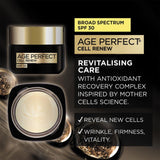 L'Oreal Paris Age Perfect Cell Renew Day Cream SPF 30 50ml