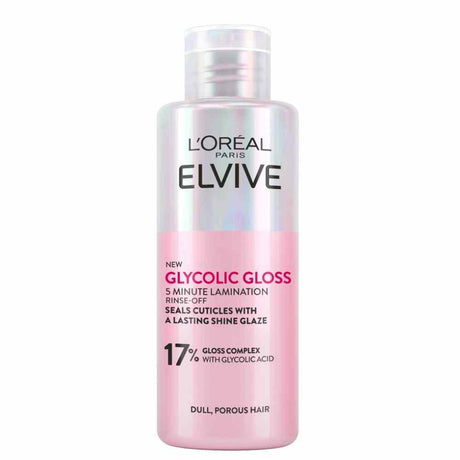 L'Oreal Elvive Glycolic Gloss Rinse-Off 5 Minute Lamination Treatment 200ml by L'Oréal
