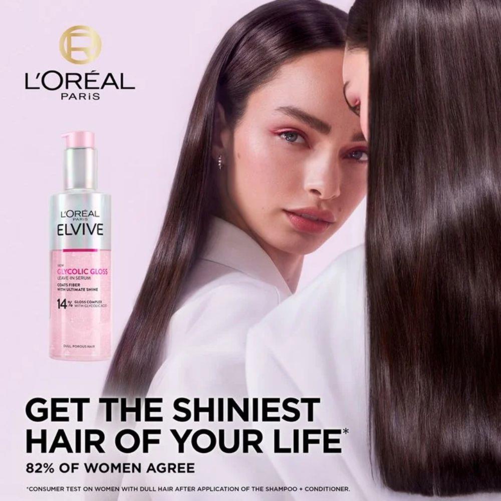 L'Oreal Elvive Glycolic Gloss Leave In Serum 150ml