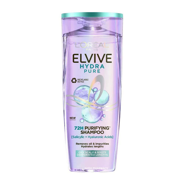 L'Oreal Elvive Hydra Pure 72h Purifying Shampoo 700ml by L'Oréal