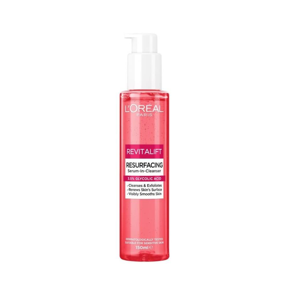L'Oreal Revitalift Resurfacing Serum-In-Cleanser with 3.5% Glycolic Acid 150ml by L'Oréal