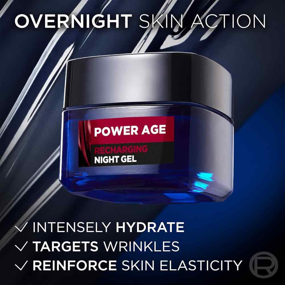 L'Oreal Men Expert Power Age Night Gel 50ml