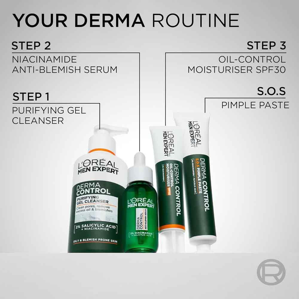 L'Oreal Men Expert Derma Control Serum 30ml