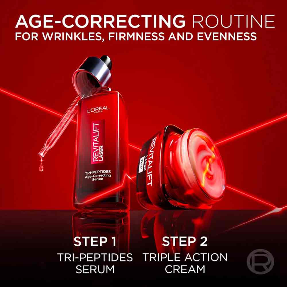 L'Oreal Paris Revitalift Laser Tri-Peptides Age Correcting Serum 50ml