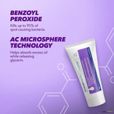 Acnecide 5% Benzoyl Peroxide Acne Treatment Wash Gel 50g
