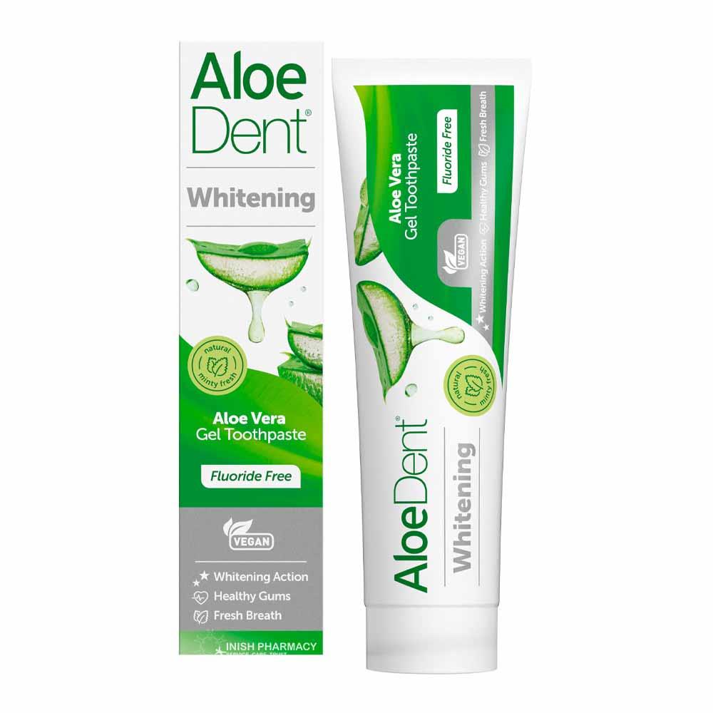 Optima Aloe Dent Whitening Fluoride Free Toothpaste 100ml