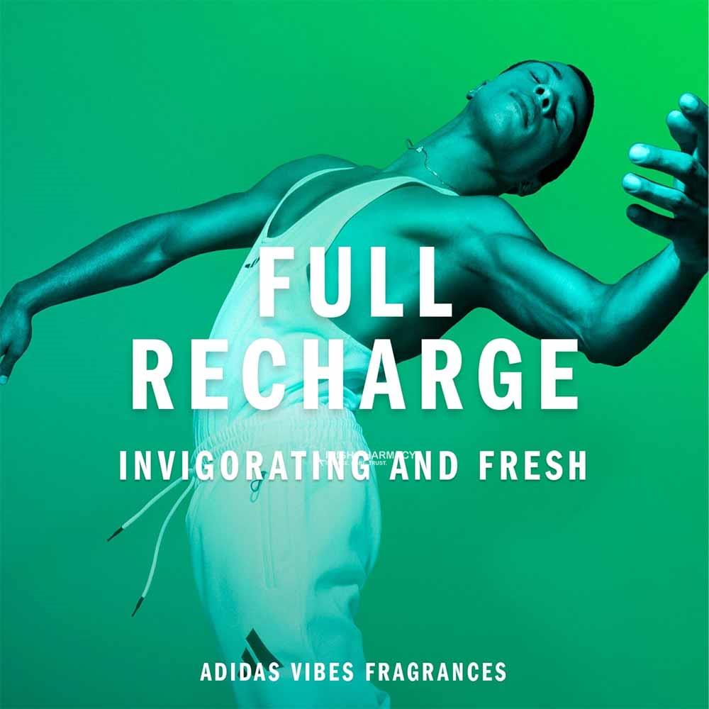 Adidas Vibes Full Recharge EDP 100ml