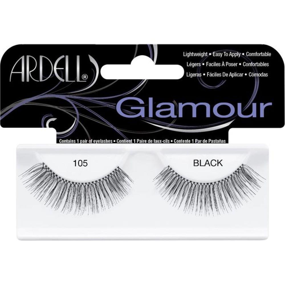 Ardell Glamour Eyelashes Black 105