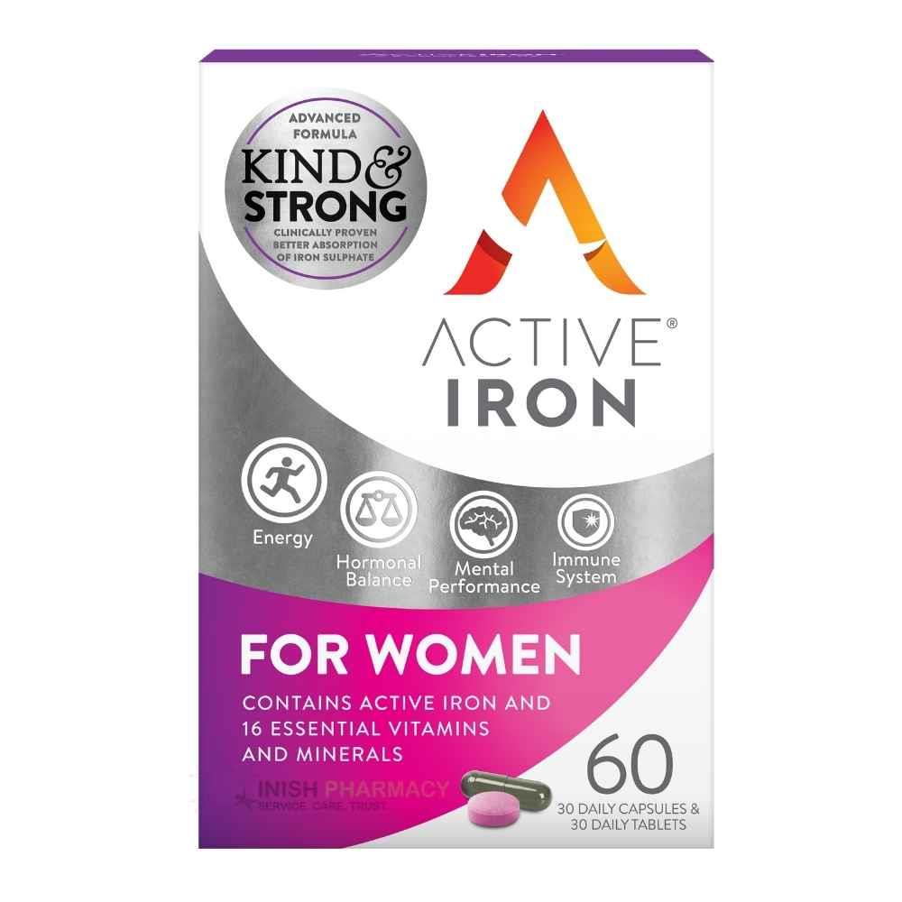 Active Iron For Women 60 Pack