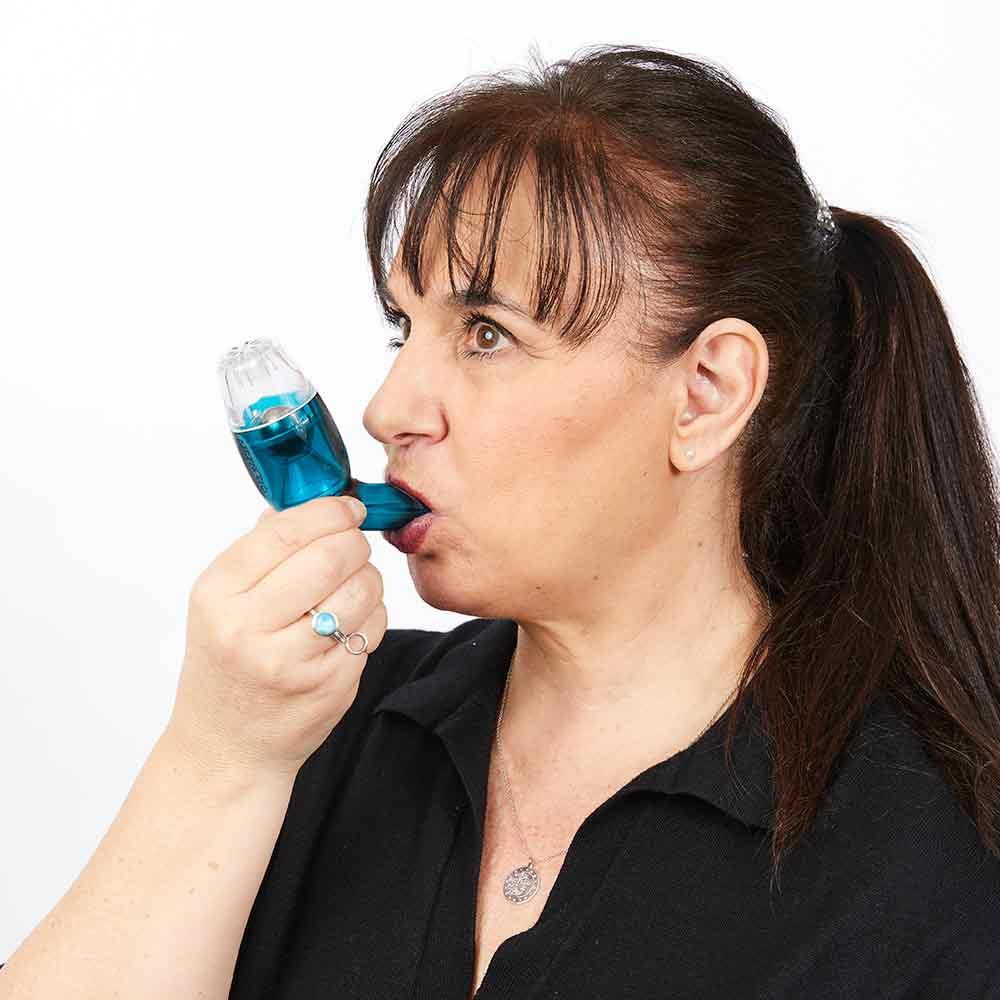 AirPhysio Mucus Clearance Device For Better Breathing - Average Lung Capacity