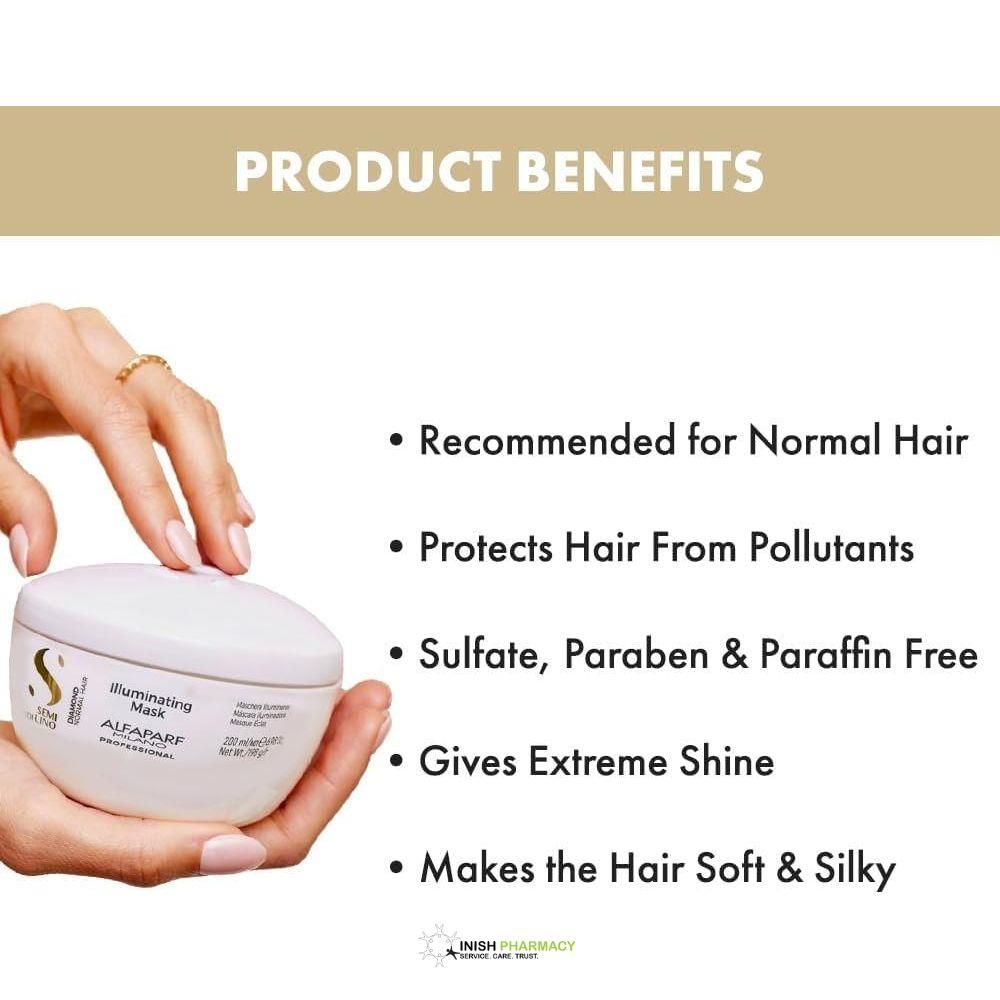 Alfaparf Semi Di Lino Diamond Illuminating Mask 200ml