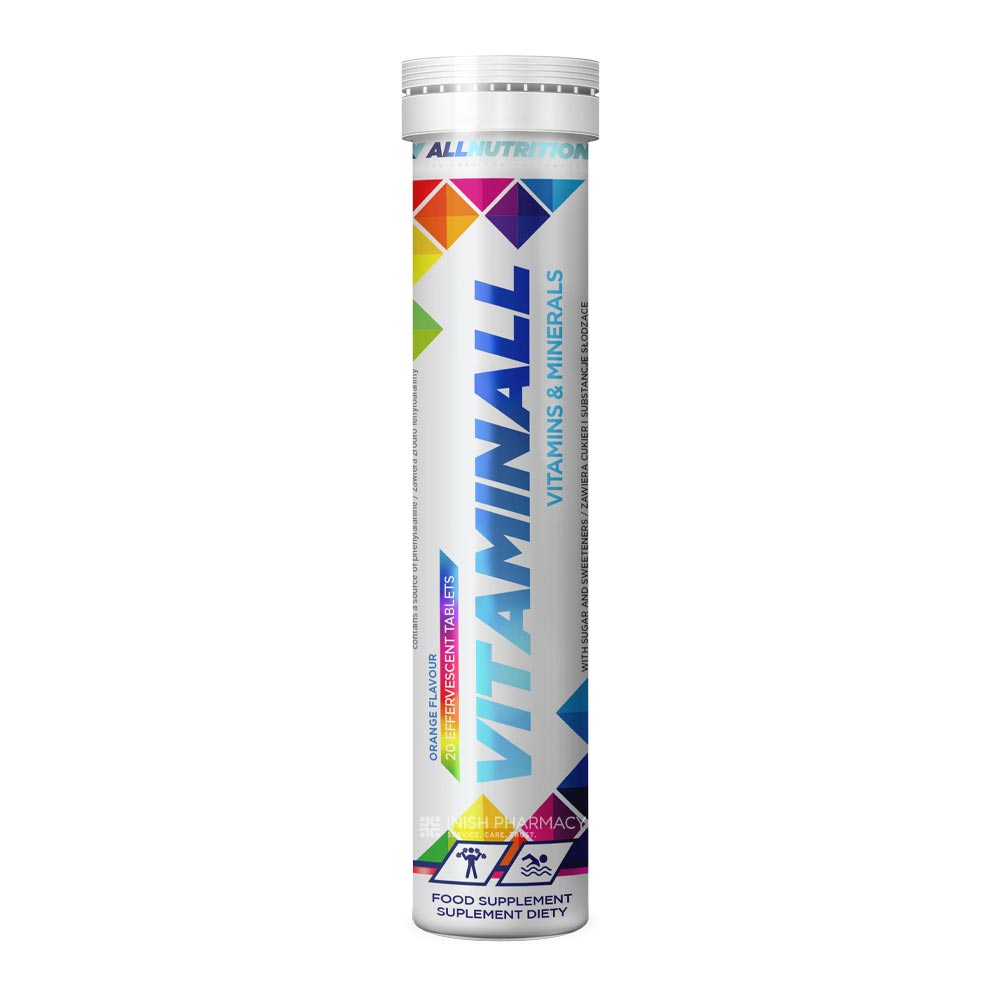 ALLNUTRITION MAG-Vit 20 Effervescent Tablets Lemon