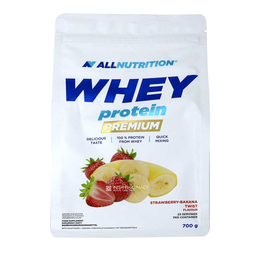 ALLNUTRITION WHEY Protein Premium Strawberry-Banana Twist 700g