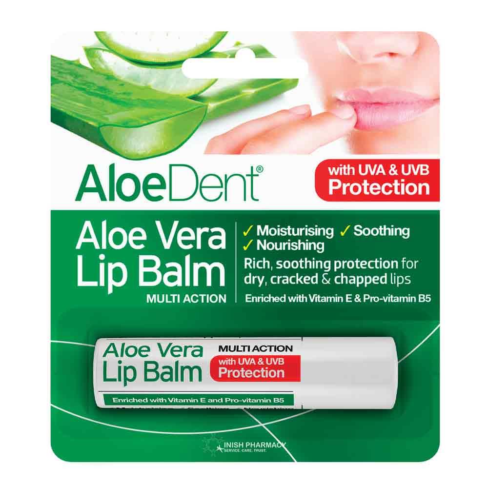 Aloe Dent Aloe Vera Multi Action Lip Balm 4g