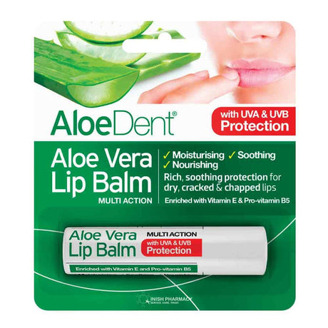 Aloe Dent Aloe Vera Multi Action Lip Balm 4g from Optima