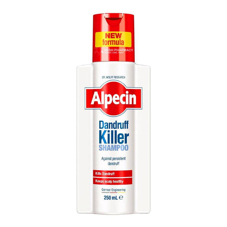 Alpecin Dandruff Killer Shampoo 250ml – tackles dandruff to leave hair and scalp healthy