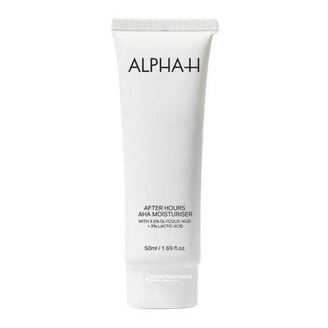 Alpha-H After Hours AHA Moisturiser with 3.5% Glycolic Acid + 2.5% Lactic Acid 50ml