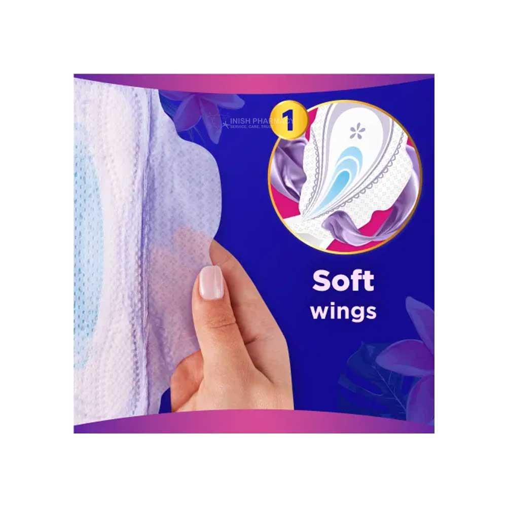 Always Platinum 3 Ultra Pads Night Wings 8 Pack