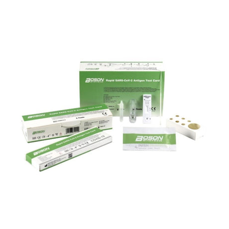 Boson Rapid SARS CoV2 Antigen Tests For Covid-19 Five Test Pack – for everyday health and wellbeing