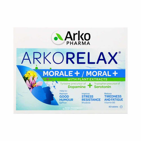 Arkopharma Arkorelax Moral Plus 60 Tablets – to support memory, concentration and cognitive function