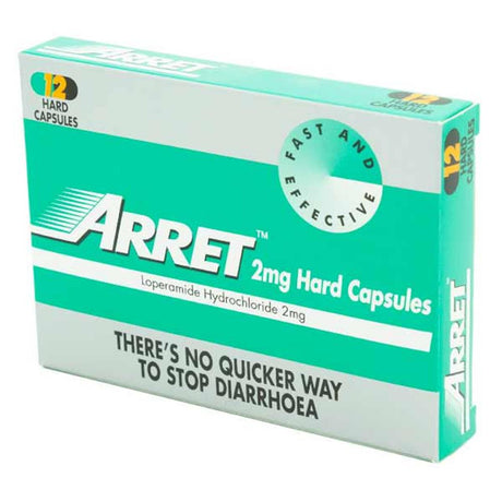 Arret Loperamide 2mg Capsules – for everyday health and wellbeing