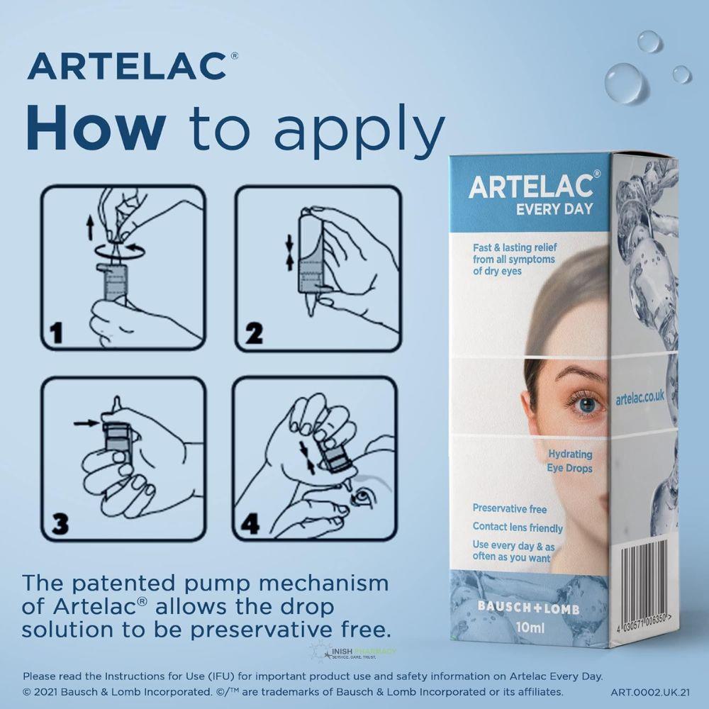Artelac Everyday Hydrating Eye Drops 10ml