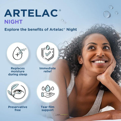 Artelac Hydra Plus Night Hydrating Eye Drops 10ml