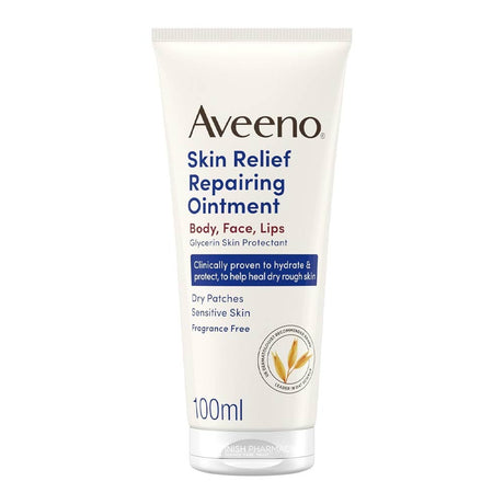 Aveeno Skin Relief Repairing Ointment 100ml – colloidal oats for soothing skin care