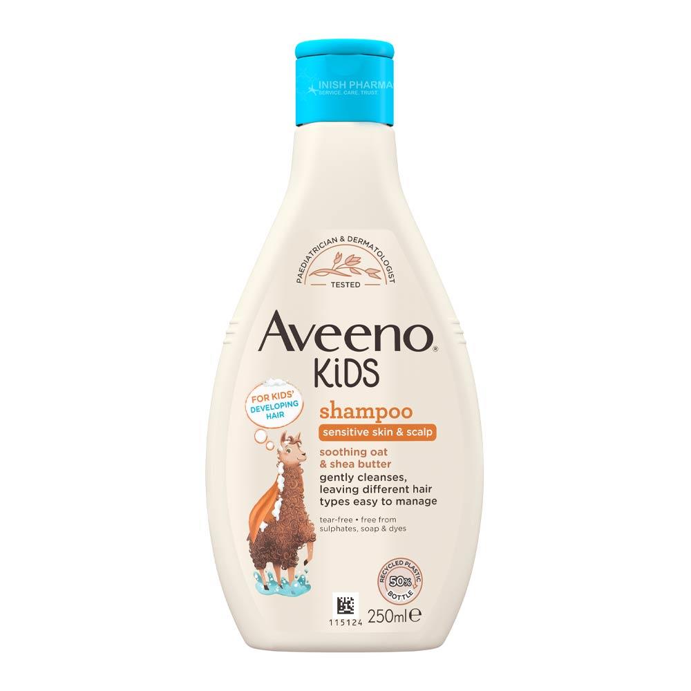 Aveeno Kids Shampoo 250ml – gently cleanses and nourishes all hair types